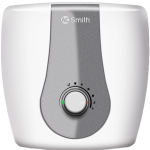 AO Smith Finesse 15 Litre 5 Star Vertical Storage Geyser with Blue Diamond Technology (White)
