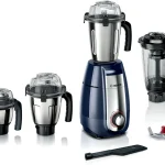 Bosch TrueMixx Style Mixer Grinder MGM6642DIN 750 W (Dark Blue)