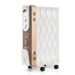 USHA 3609FS PTC 2000-Watt Oil Filled Radiator 9 fin (White)