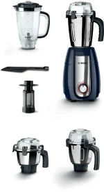 Bosch TrueMixx Style Mixer Grinder MGM6642DIN 750 W (Dark Blue) - Image 4