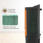 Orient Electric Ultimo 88L Desert Air Cooler For Home | Densenest Honeycomb Pads For Extra Cooling | Ice Chamber & High Air Delivery | Auto-Fill Feature | Inverter Compatible | Grey And Orange - Image 4