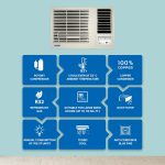 BLUE STAR FIXED SPEED WINDOW AC | L SERIES | 1 TON | 3 STAR WFE312L - Image 3