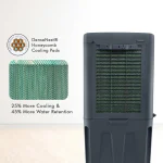 Orient Electric Ultimo 50L Desert Air Cooler with Densenest Honeycomb pads, Ice chamber & High Air Delivery | Desert Cooler for home (Grey and Orange) - Image 4
