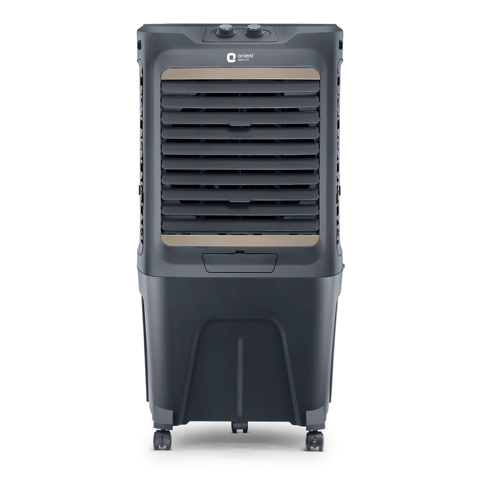 13 Orient Electric Tornado 88L Desert Air Cooler for home | Densenest Honeycomb Pads | Fully Collapsible Louvers, Inverter Compatible | High Air Delivery | 1 Year Warranty by Orient | Dark Grey - Image 1