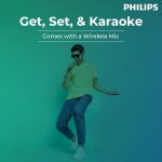 Philips Audio SPA9085 2.0CH 100W Multimedia Tower Speakers with Wireless Microphone,Multi-Connectivity Option with Supporting USB, AUX, FM,Mic & Thumping Bass with Karaoke(Black) - Image 4