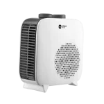 Orient Electric Glint Room Heater for Home | Dual Heating Mode (1000/2000 Watts) | Overheat Protection | Dual Placement | 5 Level Safety Protection | Electric Fan Heater for Winter | Pack of 1 - White