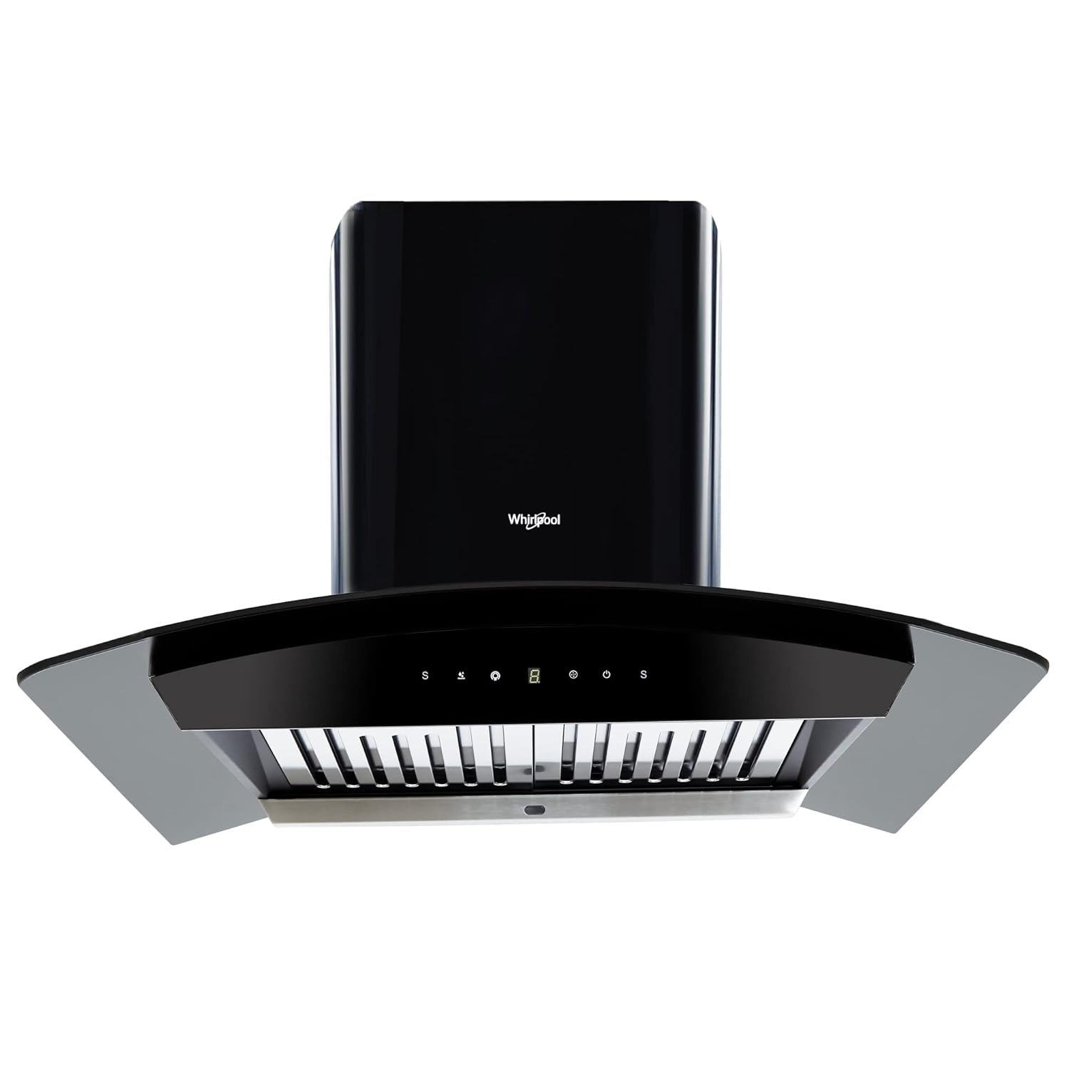 2 Whirlpool 90cm 1200 m3/hr Autoclean Baffle Filter Kitchen Chimney with 10 Years Warranty on Motor and 5 Years Comprehensive | CG 901 HAC HOOD | Touch Control with Gesture Control | Black - Image 1