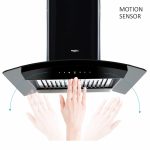 Whirlpool 90cm 1200 m3/hr Autoclean Baffle Filter Kitchen Chimney with 10 Years Warranty on Motor and 5 Years Comprehensive | CG 901 HAC HOOD | Touch Control with Gesture Control | Black - Image 3