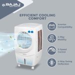 Bajaj PMH 36 Torque 36L Personal Air Cooler For Room | TurboFan Technology | Powerful Air Throw | 3-Speed Control | Portable - Image 4