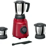Bosch TrueMixx Joy Mixer Grinder 500 Watt, Red, 3 Jars - MGM2133RIN