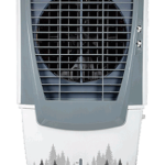 USHA Striker 70SD1 Desert Air Cooler for Home with Powerful Airflow, 3-Side Honeycomb Pads, 11m Air Throw & Inverter Compatibility (70L, White)