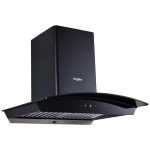 Whirlpool 60cm 1200 m3/hr Autoclean Baffle Filter Kitchen Chimney with 10 Years Warranty on Motor and 5 Years Comprehensive | CG 601 HAC HOOD | Touch Control with Gesture Control | Black - Image 2
