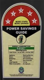 Voltas Beko, A Tata Product 12 Kg 5 Star Semi-Automatic Top Loading Washing Machine (WTT120UPA/BKSSDG5GTDA, Black, Pulsator Wash Method) - Image 6