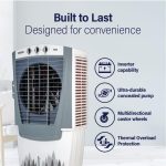 USHA Striker 70SD1 Desert Air Cooler for Home with Powerful Airflow, 3-Side Honeycomb Pads, 11m Air Throw & Inverter Compatibility (70L, White) - Image 7