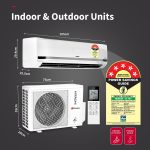 Hitachi 1.5 Ton Class 5 Star Wi-Fi Inverter Split AC (100% Copper, Heavy Duty, Xpandable+, ice Clean, Dust Filter, 5700XXL RAS.Y518PCAISL2, White) - Image 2