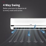 Hitachi 1.5 Ton Class 5 Star Wi-Fi Inverter Split AC (100% Copper, Heavy Duty, Xpandable+, ice Clean, Dust Filter, 5700XXL RAS.Y518PCAISL2, White) - Image 8