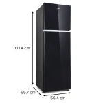 Whirlpool Neofresh 259 L 2 Star Glass Finish Frost Free Double-Door Refrigerator - Image 2