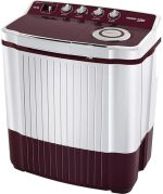 Voltas Beko A Tata Product 7 kg 5 Star 2024 Semi Automatic Top Load Washing Machine Burgundy(WTT70DLIM/UHAB) - Image 2