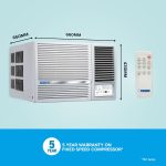 BLUE STAR FIXED SPEED WINDOW AC | L SERIES | 1.5 TON | 3 STAR WFE318L - Image 4