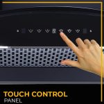 Whirlpool 90cm 1600 m3/hr Filterless Autoclean Kitchen Chimney with 11 Years Warranty on Motor and 5 Years Comprehensive | Made In India | CGFL PRO 904 HAC BK HOOD | Touch + Gesture Control | Black - Image 7