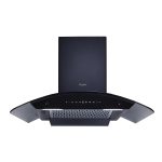 Whirlpool 90cm 1600 m3/hr Filterless Autoclean Kitchen Chimney with 11 Years Warranty on Motor and 5 Years Comprehensive | Made In India | CGFL PRO 904 HAC BK HOOD | Touch + Gesture Control | Black