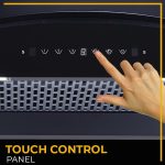 Whirlpool 60cm 1600 m3/hr Filterless Autoclean Kitchen Chimney with 11 Years Warranty on Motor and 5 Years Comprehensive | Made In India | CGFL PRO 604 HAC BK HOOD | Touch + Gesture Control | Black - Image 7