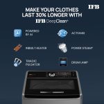 IFB 11 Kg 5 Star with DeepCleanÂ® Technology Powered by AI, Fully Automatic Top Load Washing Machine (2025 Model, TL111IN3S, PowerSteamÂ®, Inbuilt Heater, Aqua Energie, Inox) - Image 2