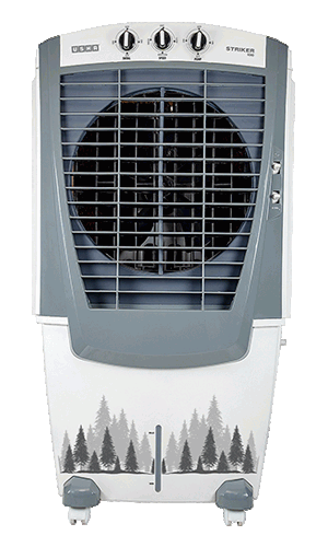 6 USHA Striker 100SD1 Desert Air Cooler for Home with Powerful Airflow, 3-Side Honeycomb Pads, 11m Air Throw & Inverter Compatibility (100L, White) - Image 1