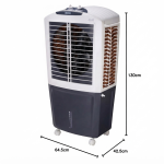 USHA 95 L Desert Air Cooler (White, DESERT AIR COOLER RACER 95 L 95RD1) - Image 2