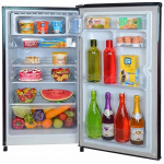 GEM 91 L 1 Star Direct Cool Single Door Mini Refrigerator (2024 Model, GRDN-120HSTP, Hairline Silver) - Image 2
