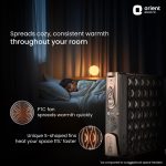 Orient Comforter Collection 2900W 13 Fin Oil Filled Room Heater (OFCC13B3A) - Image 2