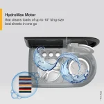 Whirlpool 9 Kg Semi Automatic with Soft Close Lid and 3D Wave Technology - Hydrowash Elite (30312) - Image 10