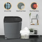 Whirlpool 9 Kg Semi Automatic with Soft Close Lid and 3D Wave Technology - Hydrowash Elite (30312) - Image 5