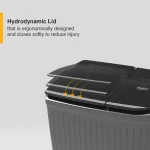 Whirlpool 9 Kg Semi Automatic with Soft Close Lid and 3D Wave Technology - Hydrowash Elite (30312) - Image 8