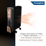 Crompton Insta Fervor 9 Fins 2400 W Oil Filled Room Heater - Image 5