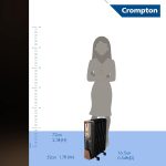 Crompton Insta Fervor 9 Fins 2400 W Oil Filled Room Heater - Image 6