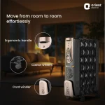 Orient Oil Heater Comforter Collection 2500W 9 Fin Oil Filled Room Heater - Image 4