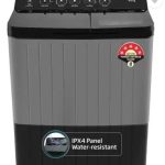Voltas Beko, A Tata Product 10 Kg 5 Star Semi-Automatic Washing Machine (2025 Model, WTT100UPA/BKSSDG5GTDA, Black)