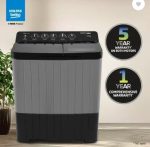 Voltas Beko, A Tata Product 10 Kg 5 Star Semi-Automatic Washing Machine (2025 Model, WTT100UPA/BKSSDG5GTDA, Black) - Image 7