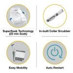 Whirlpool 8 Kg Semi Automatic with Extra Soak time - Ace Super Soak (30275) - Image 6