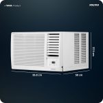 Voltas 1 ton 2 Star Fixed Speed Window AC (122FS PLATINA) - Image 4