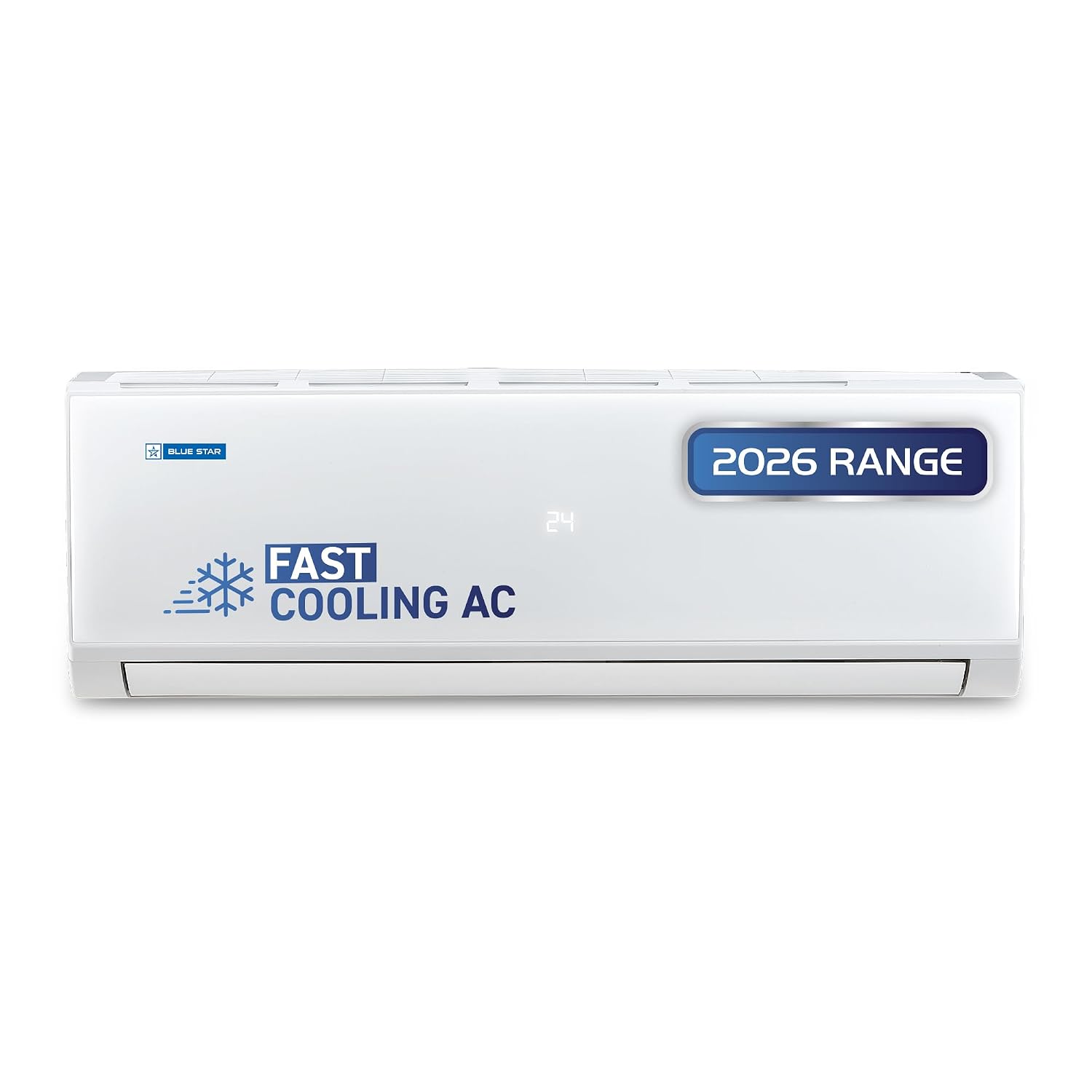 61-yR4Rid4L._SL1500_ Blue Star 1.4 Ton 3 Star, New Star Rated, Inverter Split AC (Copper,4-Way Swing, DigiQ Hepta Sensor, Blue Fins,Turbo Cool, Comfort Sleep (IA317PXU, White)) - Image 1