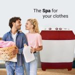 Akai 7 Kg, 5 Star, Semi Automatic Top Loading Washing Machine (AKSA-70DRP) Red - Image 6