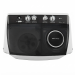 LG 9.5Kg Semi Automatic Washing Machine, Roller Jet Pulsator + Soak, Dark Grey, 5 Star (P955ASGAZ) - Image 3