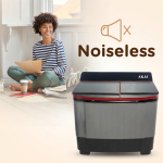 AKAI 10.5 Kg Semi Automatic Washing Machine AKSA-105WGBFG (Grey Black) - Image 3