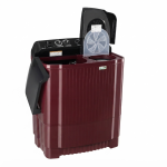 LG 11.5Kg Semi Automatic Washing Machine, Roller Jet Pulsator + Soak, Full Burgundy, 5 Star (P115ASDAZ) - Image 7