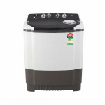 LG 8Kg Semi Automatic Washing Machine, Roller Jet Pulsator + Soak, Dark Grey, 5 Star P8015SGAZ