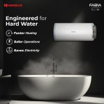 Havells Fabia Slim 15 L Horizontal Left Side Storage Water Heater (Geyser) - Image 4