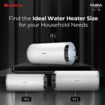 Havells Fabia Slim 10 L Horizontal Right Side Storage Water Heater (Geyser) - Image 10