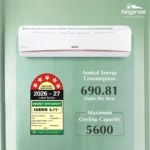 Akai Nilgiree 1.5 Ton 5-Star Inverter AC, Flexi Mode 9-in-1,(Cools at 55°C degrees, 100% Copper, AKSI-185PQA, 2026 Model) - Image 5